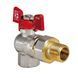 Кран с американкой 1" (KOER KR.228) угловой (KR0149) KR0149 фото 1