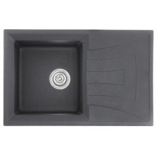 Мойка кухонная HAIBA HB8104-G228 GRAY 780x500x200 (HB0988) HB0988 фото