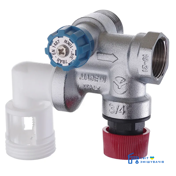 Група безпеки водонагрівача (горизонтальна) Roho R2111-050 - 1/2"х 3/4" ВН (7 бар) (RO0164 RO0164 фото