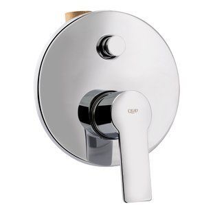 Смеситель скрытого монтажа для душа Qtap Ustek 6216107ODC на два потребителя SD00041969 SD00041969 фото