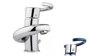 Смеситель для раковины EMMEVI TWIST синий CBL6603 CBL6603 фото