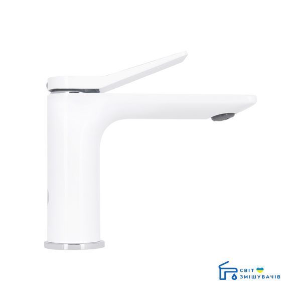 Смеситель для раковины Qtap Presto QTPRE270CRW45576 Chrome/White SD00051700 фото