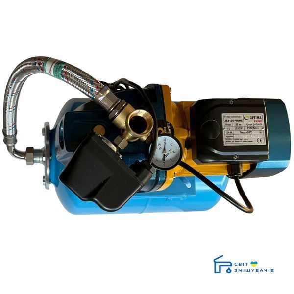 Насосная станция Optima JET100 PRIME-24 1,1кВт на ГРЕБЁНКЕ 17987gser фото