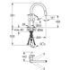 Смеситель для кухни с выдвижным изливом Grohe Eurostyle Cosmopolitan 31482003 SD00034518 фото 2