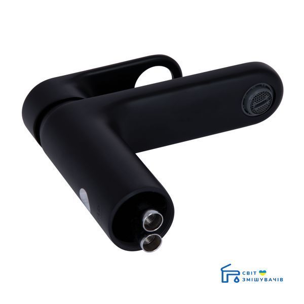 Змішувач для раковини Qtap Jay QTJAY270BLM45545 Black Matt SD00051669 фото