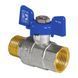 Кран кульовий KOER 1/2" ГШБ (KR.218.B) синій (KR2722) KR2722 фото 1