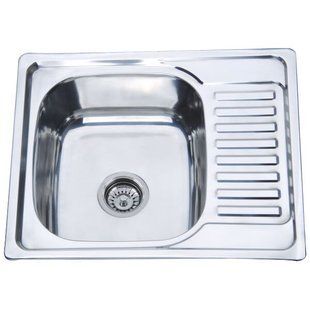 Мийка кухонна ZERIX Z5848-08-180E (SATIN) (ZS0570) ZS0570 фото
