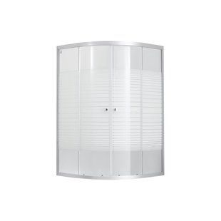 Душевая кабина Lidz Wieza SC80x80.SAT.MID.L, стекло Linie 4 мм без поддона SD00047626 фото
