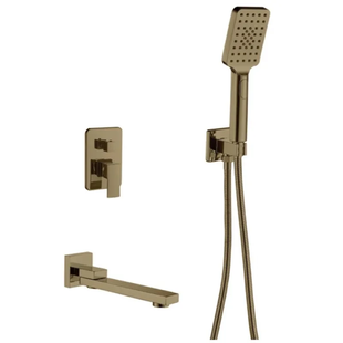 Встраиваемая душевая система Haiba KUBUS 009 (INNER) BRUSHED GOLD (HB9629) HB9629 фото