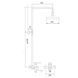 Душова система GLOBUS LUX STYLE VAN-DS0026 14051gser фото 2