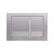 Комплект: Qtap Swan унітаз підлоговий Rimless QT16223178W + Nest комплект інсталяції 2в1 (квадратна клавіша Satin) QT0122490S4Q1 + QT0111M06029SAT SD00052192 фото 5