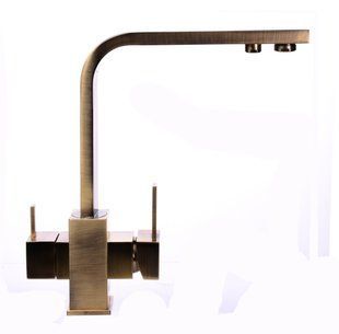 Змішувач для кухні під осмос Globus Lux GLLR-0111-9-BRONZE 19252gser фото