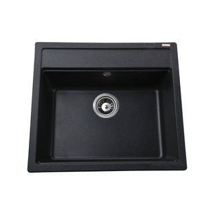Гранітне миття Globus Lux VOLTA графіт 570х510мм-А0001 22404gser фото