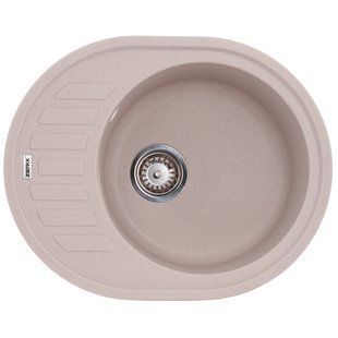 Мийка кухонна ZERIX ZS-6250R-06 Бежева (ZX4549) ZX4549 фото