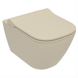 SOLO Rimless унитаз подвесной, сиденье твердое Slim slow-closing 51*35,5*33 см, цвет капучино мат 13-55-111Capp фото