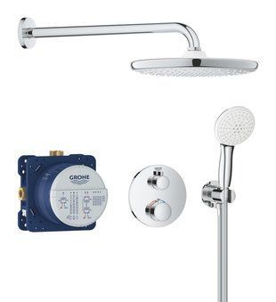 Душевая система скрытого монтажа с термостатом Grohe Grohtherm (34872000) 34872000 фото