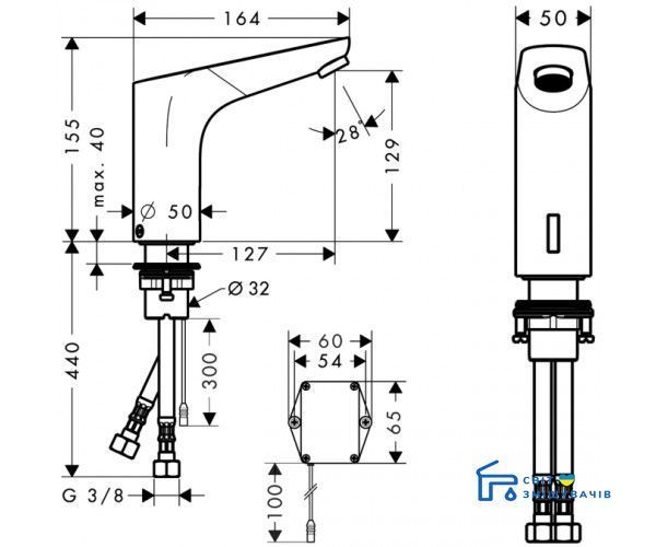 Смеситель для раковины HANSGROHE FOCUS 31172000 31172000 фото