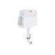 Комплект: Qtap Swan унітаз підлоговий Rimless QT16223178W + Nest комплект інсталяції 2в1 (кругла клавіша Chrome) QT0122490S4Q1 + QT0111M11112CRM SD00052186 фото 1