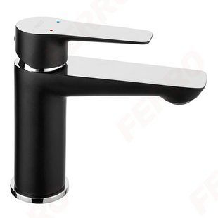 BDR2BLC Ferro (Польша) Adore Black/Chrome смеситель для умывальника BDR2BLC фото