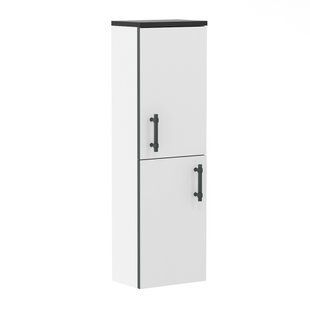 BLACK EDGE пенал підвісний 99*30*20см, білий f32113W фото