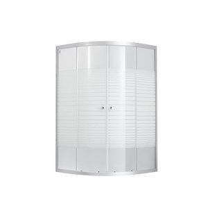 Душевая кабина Lidz Wieza SC80x80.SAT.LOW.L, стекло Linie 4 мм без поддона SD00047628 фото