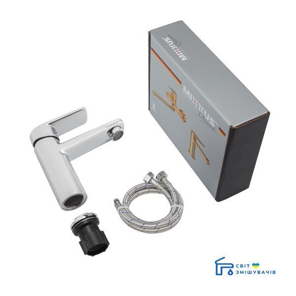 Змішувач для умивальника Mixxus Premium Matis 001 (NUT) (MI8261) MI8261 фото
