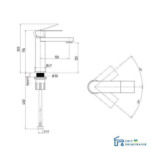 Змішувач для раковини низький Lidz Nexus 001F (k35) LDNEX001FNKS49184 Nickel SD00055308 фото