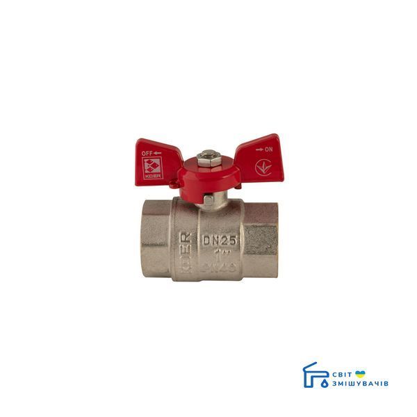 Кран шаровый KOER 1" ГГБ (KR.217) (KR0025) KR0025 фото