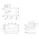 SOLO біде підвісне 53,5*36*29 см, колір антрацит 13-55-112Grey фото 2