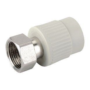 Муфта з накидною гайкою 20x1/2F PPR KOER K0141.PRO (KP0178) KP0178 фото