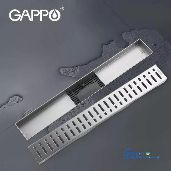 Трап для душу GAPPO G86007-3, 70х600 мм, Нержавіюча сталь G86007-3 фото