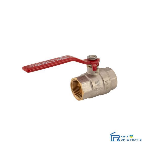 Кульовий мітчик KOER 3/4" GGR (KR.214) (KR0042) KR0042 фото Кульовий мітчик KOER 3/4" GGR (KR.214) (KR0042) KR0042 фото
