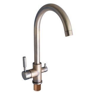 Змішувач кухонний Globus Lux LAZER GLLR-0333 BRONZE 14072gser фото