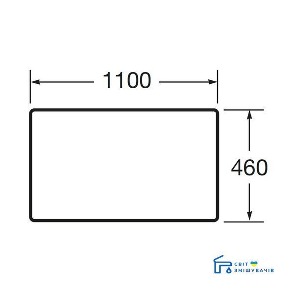 VICTORIA BASIC MODULAR стільниця 109см, колір дуб A857507155 фото